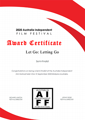 Semi-Finalist - 2020 Australia Independent Film Festival