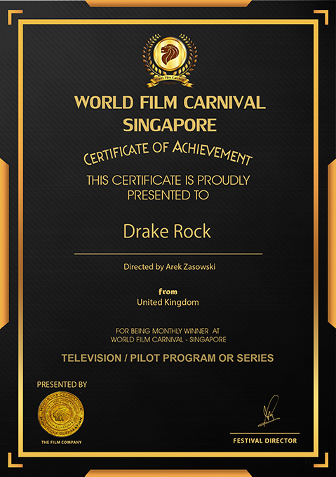 World Film Carnival - Singapore (WFCS) Award Certificate